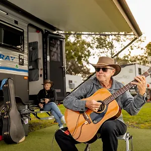  Campsite Landsborough Holiday Park Australia